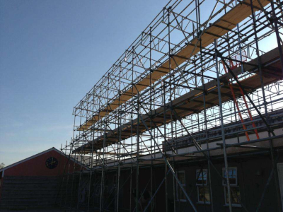 parker scaffold new build development scaffolding
